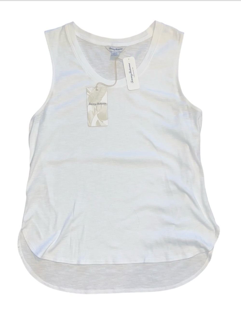 Tommy Bahama Ashby Isles Tank Extra Large NWT White Women’s Summer XL